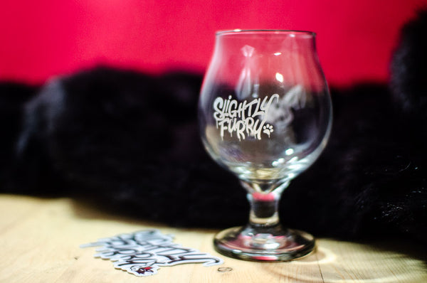 Slightly Furry Belgian Tulip Glasses