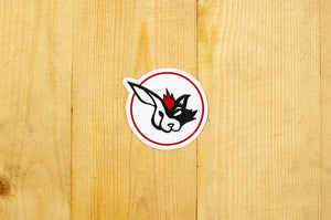 Slightly Furry Character Sticker